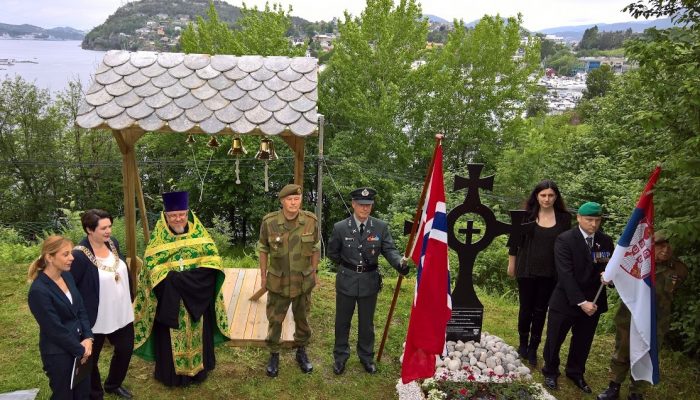 SPOMEN PLOČA SRPSKIM LOGORAŠIMA U NORVEŠKOJ